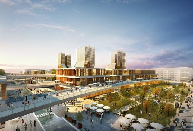 两江新区礼嘉天街开工，重庆将迎来首个大型滨水商业体